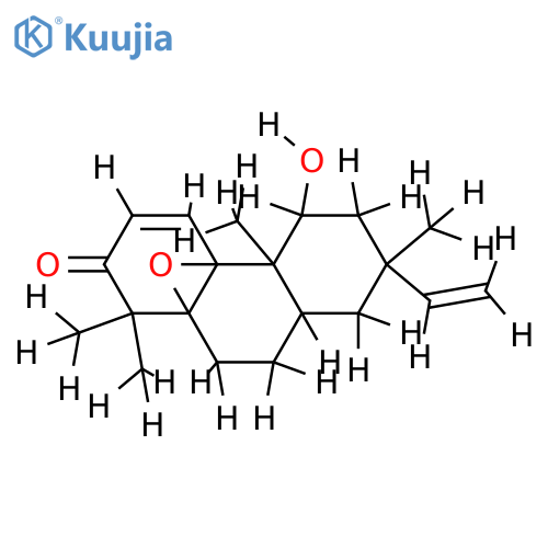 (5alpha,10alpha,11beta,13alpha)-5,10-Epoxy-11-hydroxy-1,15-rosadien-3-one structure