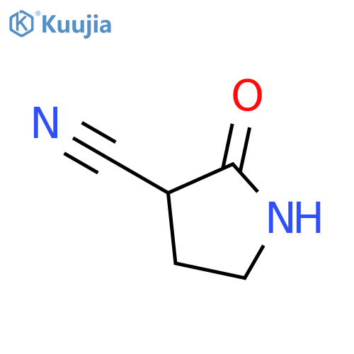 3-Pyrrolidinecarbonitrile, 2-oxo- structure