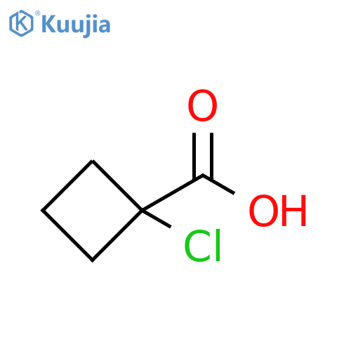 1-chlorocyclobutane-1-carboxylic acid structure