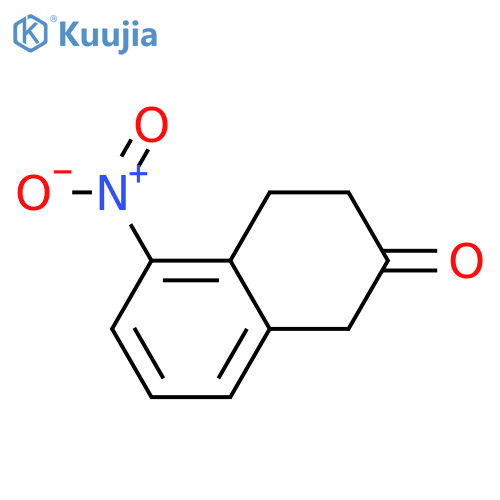 3,4-Dihydro-5-nitro-2(1H)-naphthalenone structure
