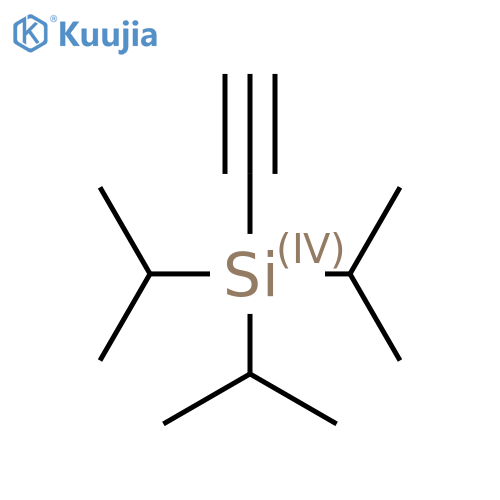 Triisopropylsilylacetylene structure