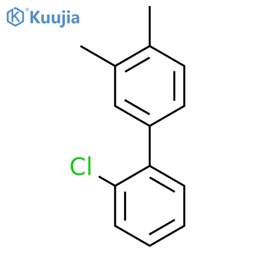 1,1'-Biphenyl, 2-chloro-3',4'-dimethyl- structure