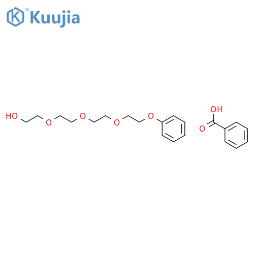Ethanol, 2-[2-[2-(2-phenoxyethoxy)ethoxy]ethoxy]-, benzoate structure