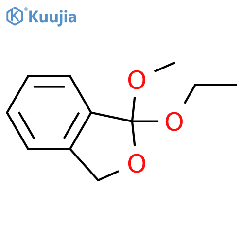 Isobenzofuran, 1-ethoxy-1,3-dihydro-1-methoxy- structure