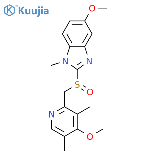 (5-Desmethoxy-6-methoxy) 1-N-Methyl Omeprazole structure