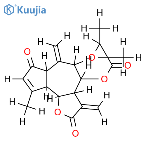 2-Oxoligustrin-8-((2R*,3R*)-2-methyl-2,3-epoxybutyrat) structure