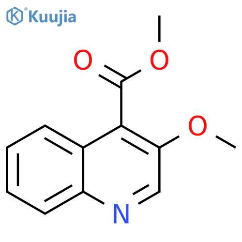 methyl 3-methoxyquinoline-4-carboxylate structure
