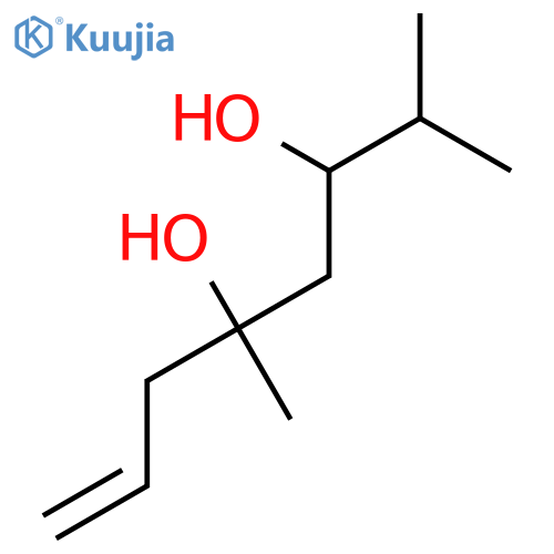 7-Octene-3,5-diol, 2,5-dimethyl- structure