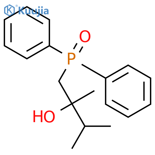 2-Butanol, 1-(diphenylphosphinyl)-2,3-dimethyl- structure