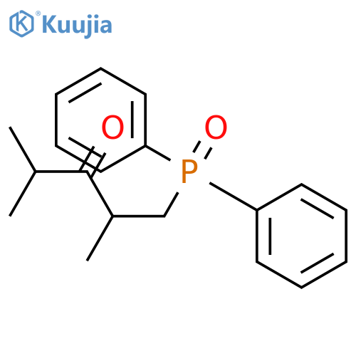 3-Pentanone, 1-(diphenylphosphinyl)-2,4-dimethyl- structure