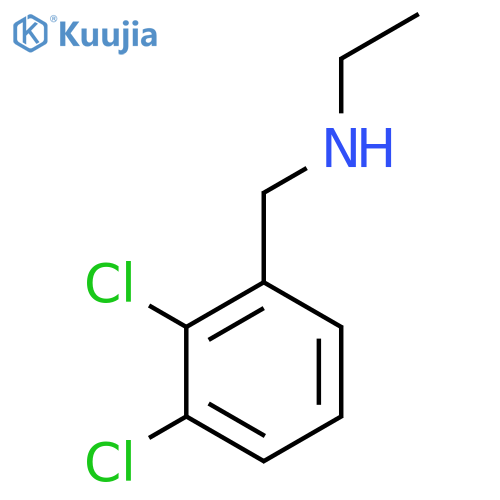 (2,3-Dichloro-benzyl)-ethyl-amine structure
