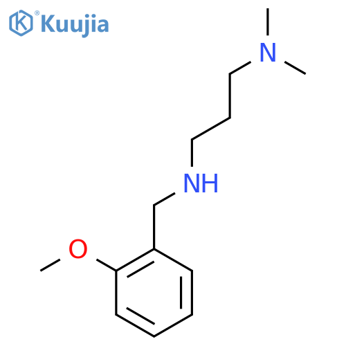 N'-(2-Methoxybenzyl)-N,N-dimethylpropane-1,3-diamine structure