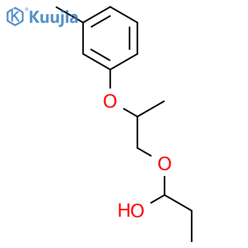 Propanol, [methyl-2-(3-methylphenoxy)ethoxy]- structure