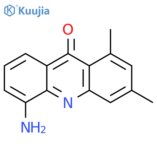 5-Amino-1,3-dimethyl-10H-acridin-9-one structure