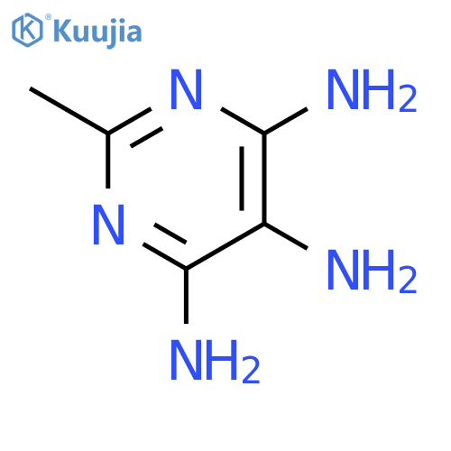 4,5,6-Triamino-2-methylpyrimidine structure