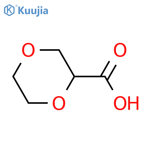 1,4-Dioxane-2-carboxylic Acid structure
