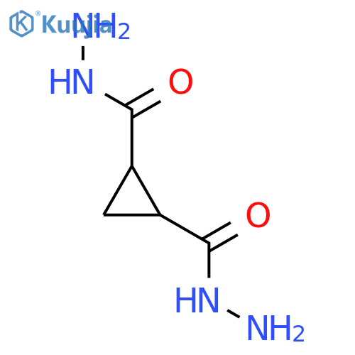 1,2-Cyclopropanedicarboxylicacid, 1,2-dihydrazide structure
