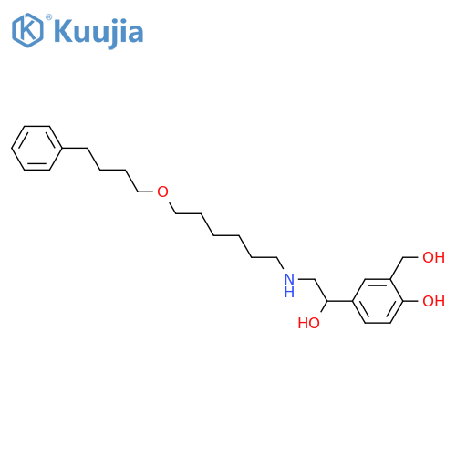 Salmeterol structure