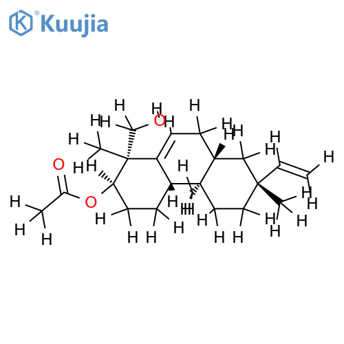 (1S)-2α-Acetyloxy-7β-ethenyl-1,2,3,4,4aα,4b,5,6,7,8,8aα,9-dodecahydro-1,4bβ,7-trimethyl-1β-phenanthrenemethanol structure