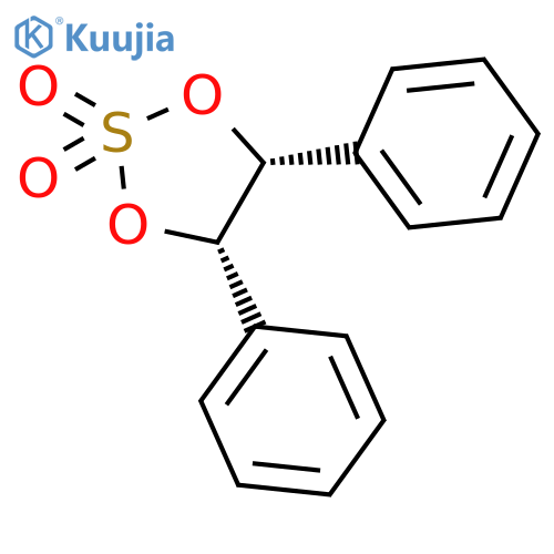 1,3,2-Dioxathiolane, 4,5-diphenyl-, 2,2-dioxide, cis- structure