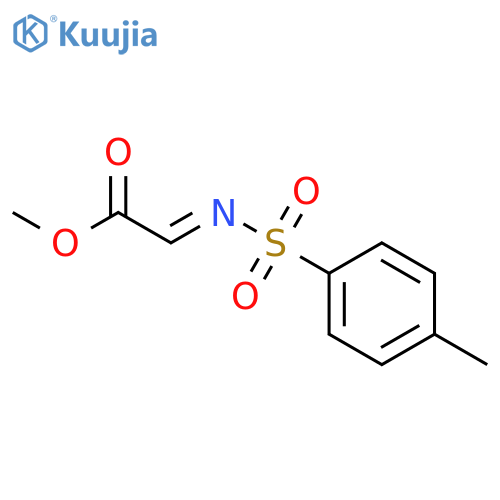 Acetic acid, [[(4-methylphenyl)sulfonyl]imino]-, methyl ester structure