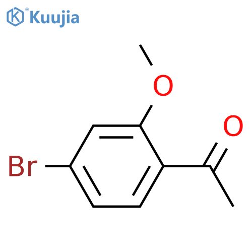 1-(4-bromo-2-methoxyphenyl)ethan-1-one structure