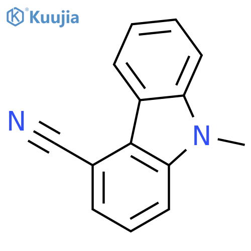 9H-Carbazole-4-carbonitrile, 9-methyl- structure