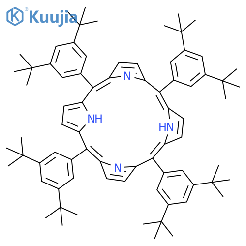 meso-Tetra-(3,5-di-t-butylphenyl)porphine structure