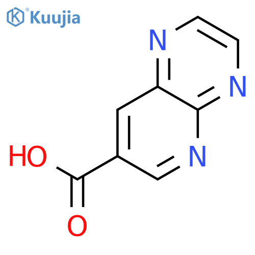 Pyrido[2,3-b]pyrazine-7-carboxylic Acid structure
