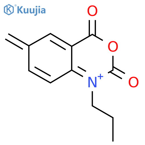 6-methyl-1-propyl-2,4-dihydro-1H-3,1-benzoxazine-2,4-dione structure