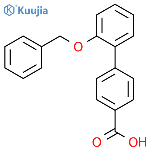 2'-(Benzyloxy)[1,1'-biphenyl]-4-carboxylic acid structure