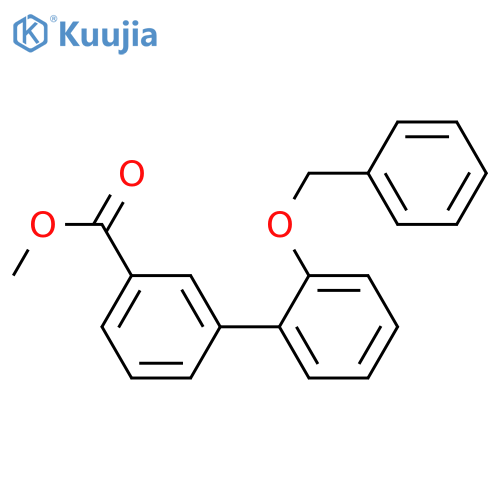 Methyl 2'-(benzyloxy)[1,1'-biphenyl]-3-carboxylate structure