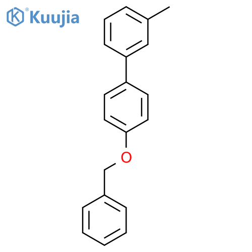 4-Benzyloxy-3'-methylbiphenyl structure