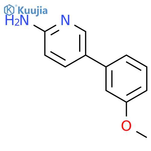 5-(3-Methoxyphenyl)pyridin-2-amine structure