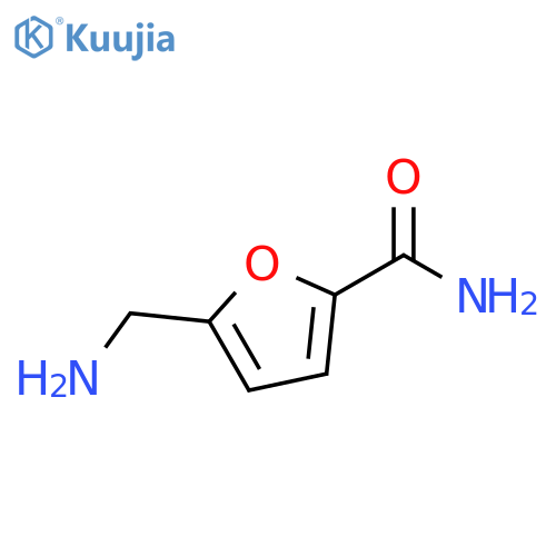 5-(aminomethyl)furan-2-carboxamide structure
