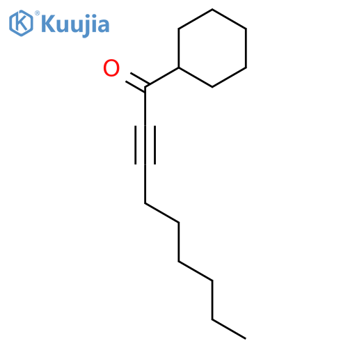 2-Nonyn-1-one, 1-cyclohexyl- structure