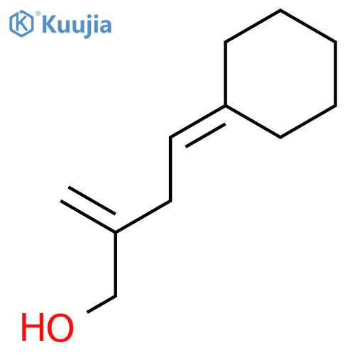1-Butanol, 4-cyclohexylidene-2-methylene- structure