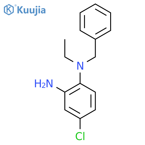 N~1~-Benzyl-4-chloro-N~1~-ethyl-1,2-benzenediamine structure