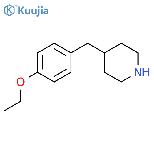 4-(4-ethoxyphenyl)methylpiperidine structure