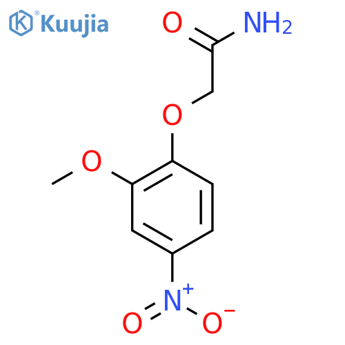 2-(2-Methoxy-4-nitrophenoxy)acetamide structure