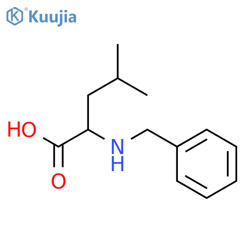 D-Leucine, N-(phenylmethyl)- structure
