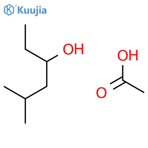 3-Hexanol, 5-methyl-, acetate structure