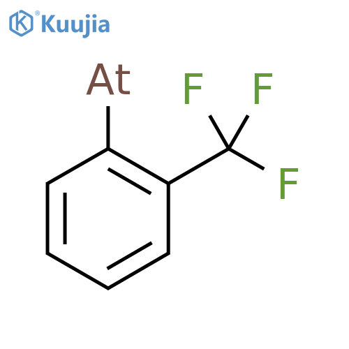 Benzene, 1-astato-2-(trifluoromethyl)- structure