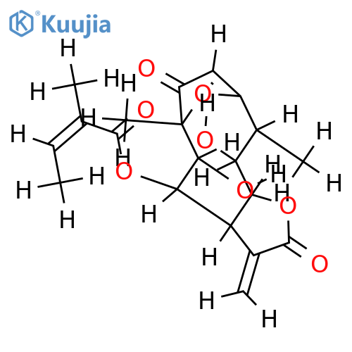4beta,5alpha-Dihydro-5beta,9beta-dihydroxyatripliciolid-8-angelat structure