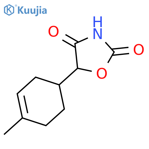 2,4-Oxazolidinedione, 5-(4-methyl-3-cyclohexen-1-yl)- structure