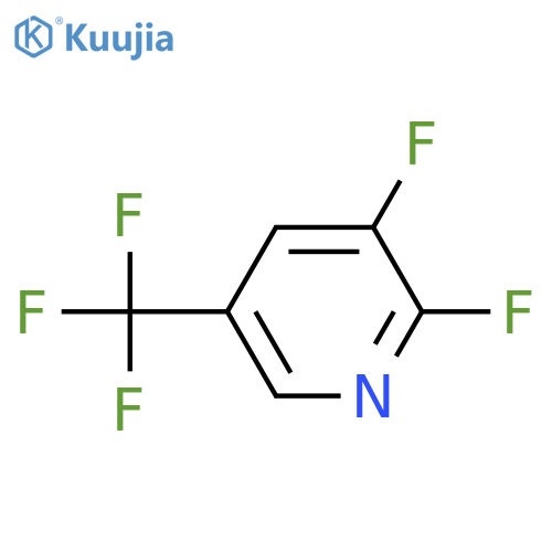 2,3-Difluoro-5-(trifluoromethyl)pyridine structure
