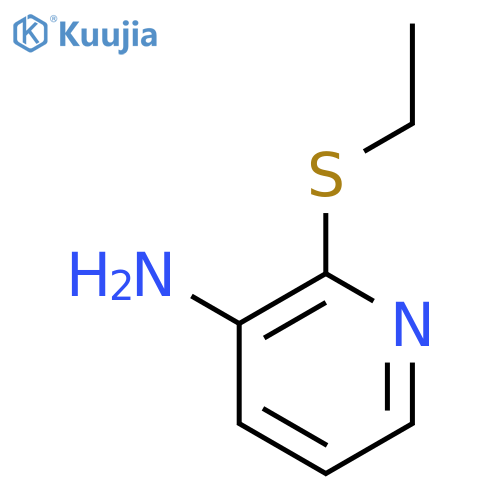 3-Pyridinamine, 2-(ethylthio)- structure