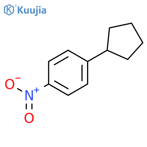 Benzene, 1-cyclopentyl-4-nitro- structure