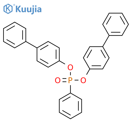 Phosphonic acid, phenyl-, bis([1,1'-biphenyl]-4-yl) ester structure