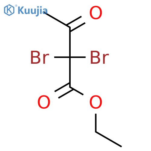 2,2-Dibromo-3-oxo-butyric Acid ethyl ester structure